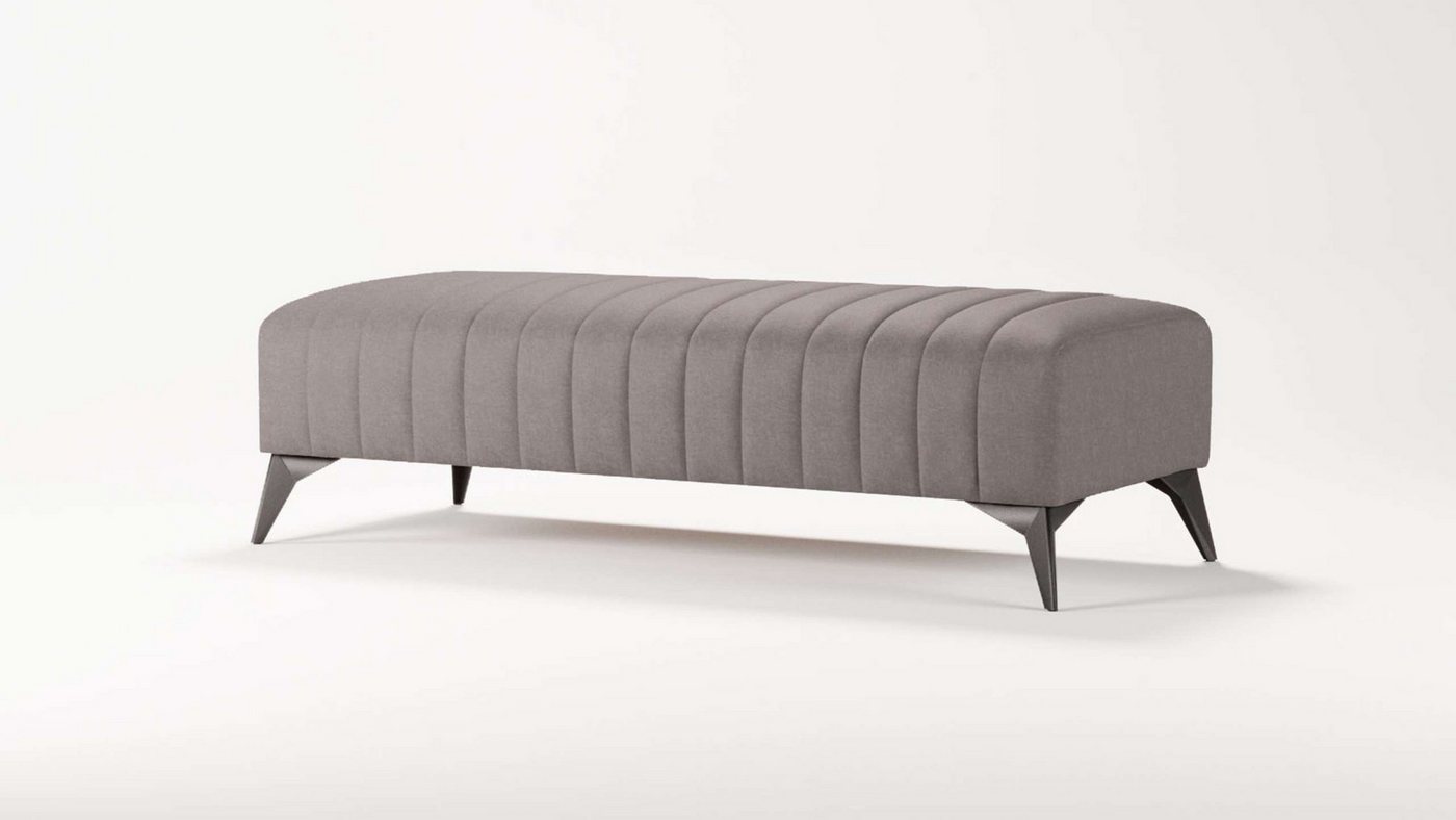 Places of Style Polsterhocker MATTHEW, Steppung, XXL, B/T/H: 140/60/43 cm, belastbar bis 180 kg von Places of Style