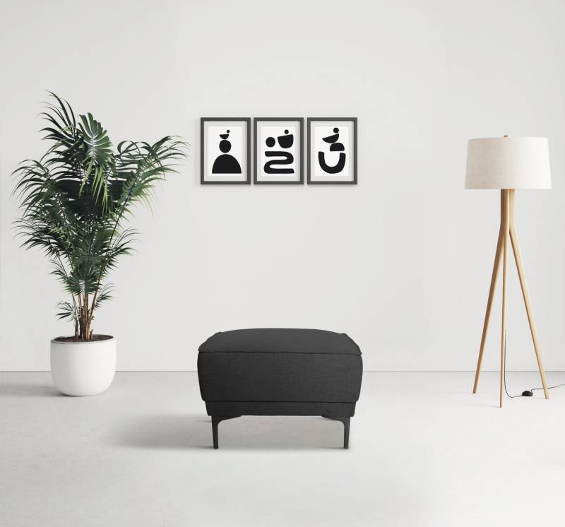 Places of Style Polsterhocker Oland, passend zur Serie OLAND von Places of Style