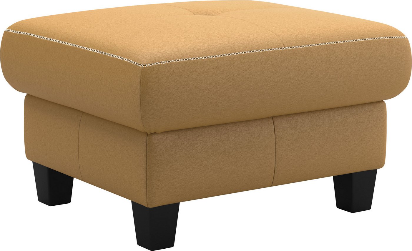 Places of Style Polsterhocker Varese, Kreuznaht in beige Places of Style Polsterhocker Varese, Kreuznaht in beige von Places of Style