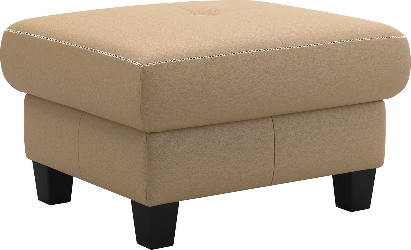 Places of Style Polsterhocker Varese, Kreuznaht in beige Places of Style Polsterhocker Varese, Kreuznaht in beige von Places of Style