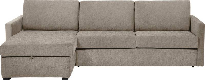 Places of Style Schlafsofa GOLDPOINT Ecksofa 264 cm, Liegefläche (140/200cm), L-Form, Bettfunktion, Bonell-Federkernmatratze und Dauerschläfer-Funktion von Places of Style