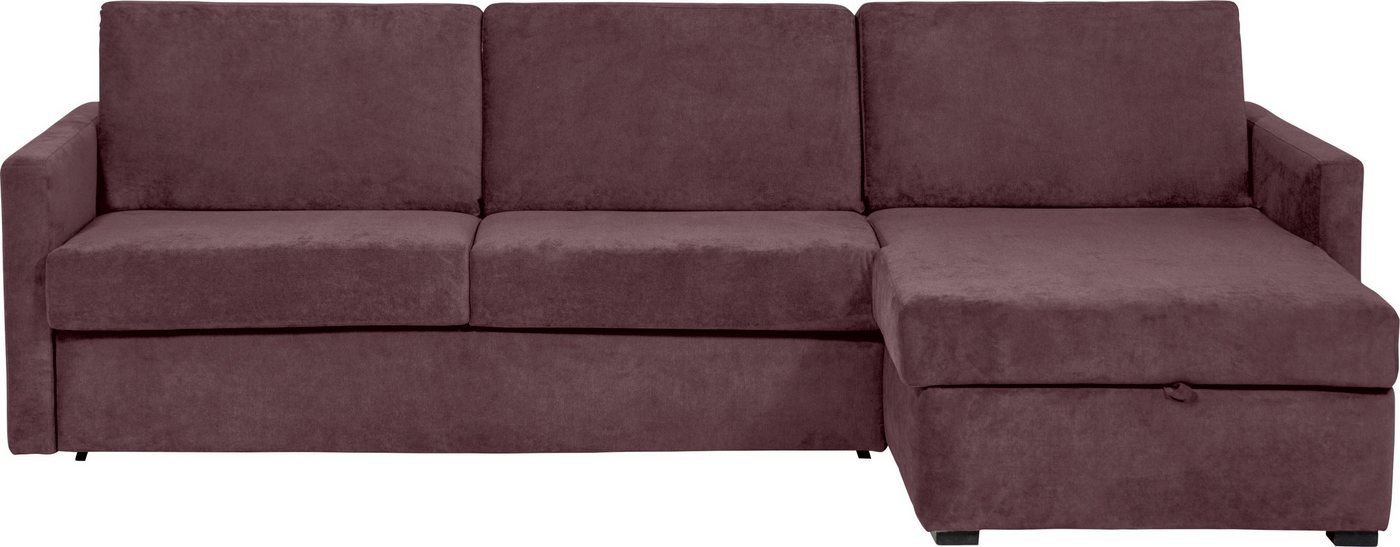 Places of Style Schlafsofa GOLDPOINT Ecksofa 264 cm, Liegefläche (140/200cm), L-Form, Bettfunktion, Bonell-Federkernmatratze und Dauerschläfer-Funktion von Places of Style