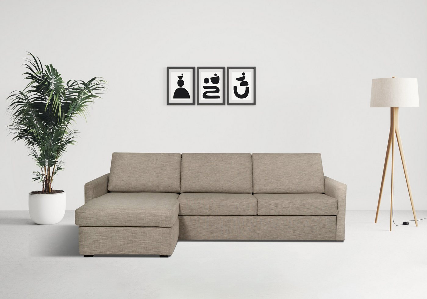 Places of Style Schlafsofa GOLDPOINT Ecksofa 264 cm, Liegefläche (140/200cm), L-Form, Bettfunktion, Bonell-Federkernmatratze und Dauerschläfer-Funktion Places of Style Schlafsofa GOLDPOINT Ecksofa 264 cm, Liegefläche (140/200cm), L-Form, Bettfunktion, Bonell-Federkernmatratze und Dauerschläfer-Funktion von Places of Style