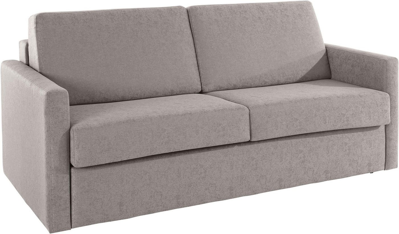 Places of Style Schlafsofa GOLDPOINT 182cm, Dauerschläfer, Liegefläche 140/200 cm, 3-Sitzer mit Bettfunktion, Bonell-Federkernmatratze von Places of Style