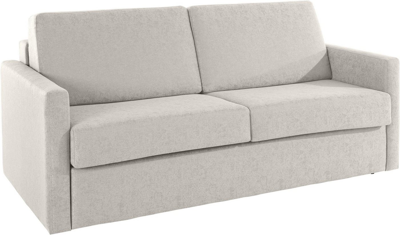 Places of Style Schlafsofa GOLDPOINT 182cm, Dauerschläfer, Liegefläche 140/200 cm, 3-Sitzer mit Bettfunktion, Bonell-Federkernmatratze von Places of Style