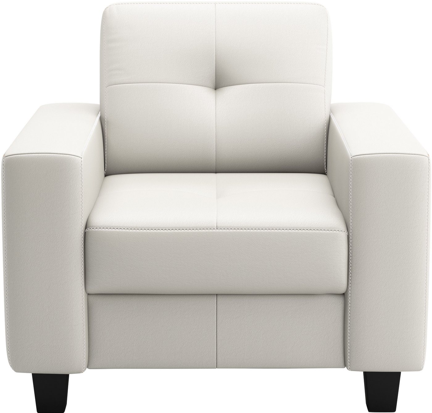 Places of Style Sessel Varese, Kreuznaht in beige Places of Style Sessel Varese, Kreuznaht in beige von Places of Style