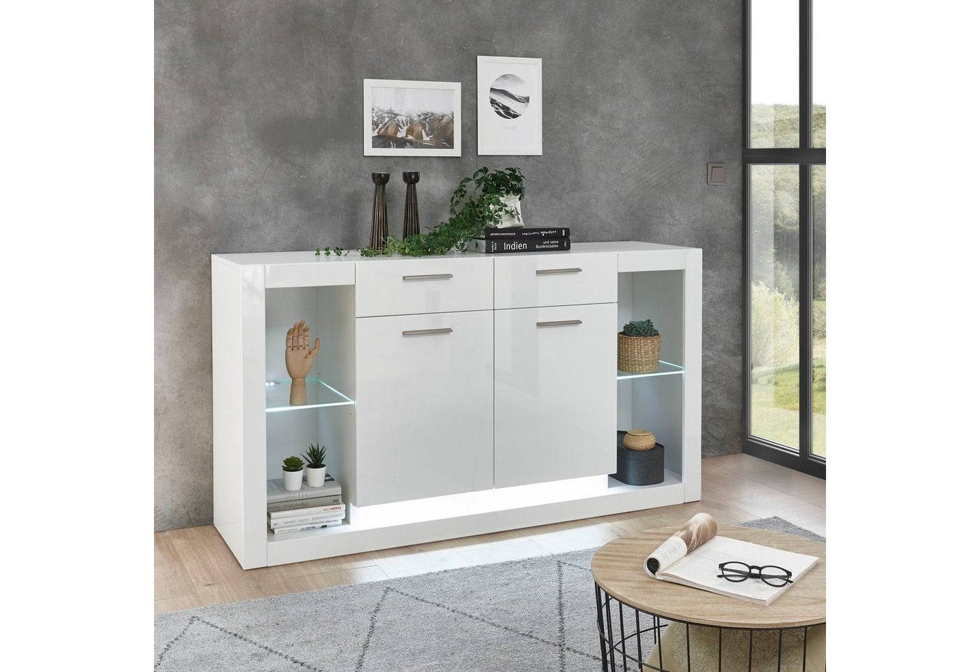 Places of Style Sideboard MERAN, Breite ca. 150 cm von Places of Style