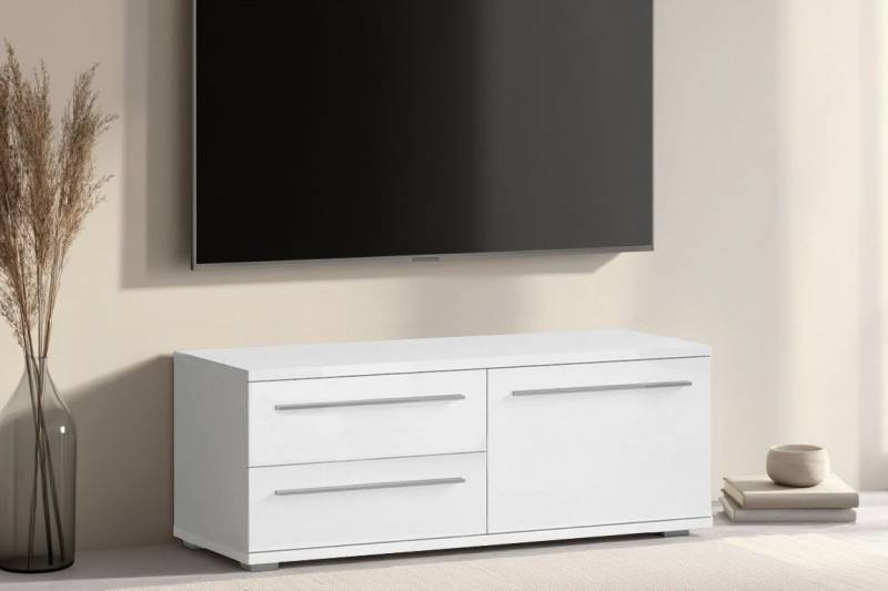 Places of Style TV-Board Piano (H/B/T): 46,2/120/45,2cm), UV lackiert, mit Soft-Close-Funktion von Places of Style