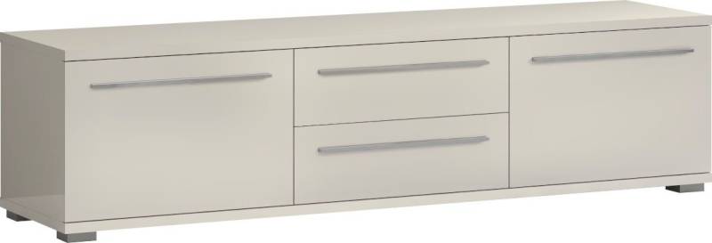 Places of Style Lowboard Piano TV-Kommode in Breite 165 oder 180 cm mit Soft-Close-Funktion, Hochglanz UV-lackiert, Br 180 cm mit versch. Tür- und Schubkastenmaße von Places of Style