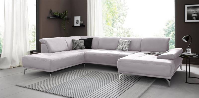 Places of Style Wohnlandschaft Caluna, Inkl.Sitztiefenverstellung, wahlweise mit Kopf- und Armteilverstellung von Places of Style