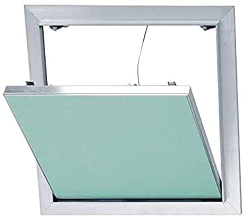 Placo® Revisionsklappe aus Aluminium, 600 x 600 mm, Gipskarton, wasserabweisend, unsichtbar nach der Anbringung, saubere Verarbeitung, einfache und sichere Handhabung, 2 mm Aluminiumrahmen, T119665 von Placo