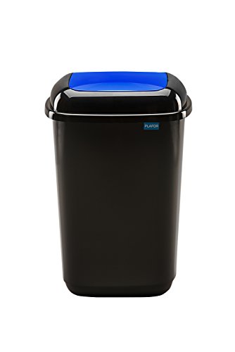 Plafor Quatro Segregation Abfalleimer, Blau, 12 Liter von Plafor