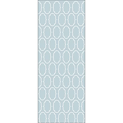 PLAGE Non Woven Wallpaper Vliestapete Sienna Blau, 98 x 0,2 x 240 cm von PLAGE