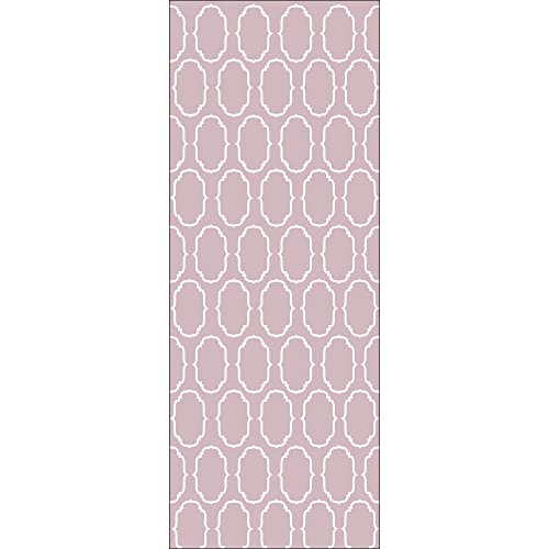 PLAGE Non Woven Wallpaper Vliestapete Sienna rosa, 98 x 0,2 x 240 cm von PLAGE