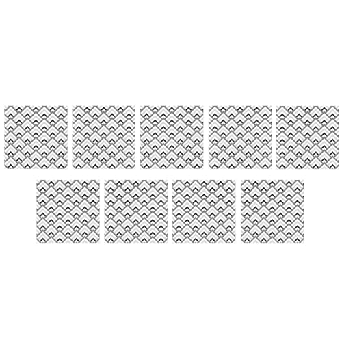 PLAGE MARBRE Blanc-6 9 Fliesen Sticker DAGALI, Vinyl, Grau, 10x10cm PLAGE MARBRE Blanc-6 9 Fliesen Sticker DAGALI, Vinyl, Grau, 10x10cm von PLAGE