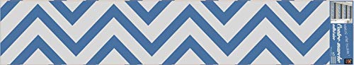 Plage Stairs Treppen Aufkleber-gedruckte Blaue Sparren3 x [100 x 19 cm], Vinyl, Blue, 100 x 0,1 x 19 cm, 3-Einheiten von Plage