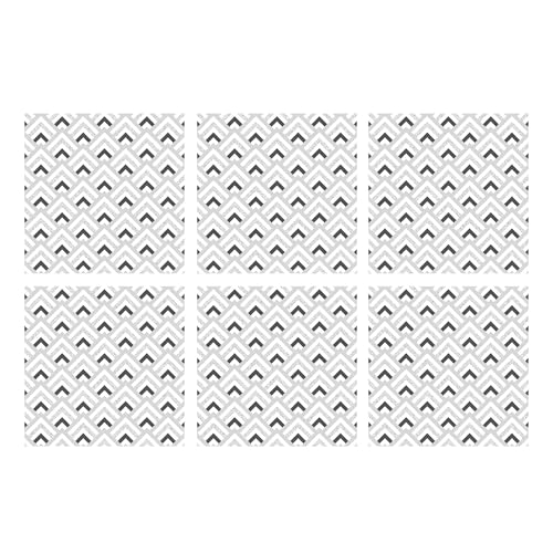 PLAGE VAGAMO - 6 Fliesen Sticker, Grau, 15x15cm PLAGE VAGAMO - 6 Fliesen Sticker, Grau, 15x15cm von PLAGE