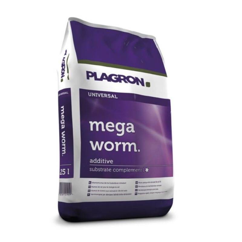 Plagron Pflanzerde Mega Worm Wurmhumus Sack, mit Organischer Bodenverbesserer, 25 Liter Plagron Pflanzerde Mega Worm Wurmhumus Sack, mit Organischer Bodenverbesserer, 25 Liter von Plagron