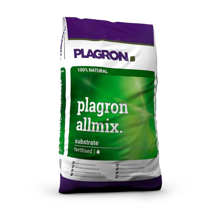 Plagron Pflanzerde Plagron All-mix mit Perlite 50 Liter Bio Erde, mit Organischer Langzeitdünger, 50 Liter von Plagron