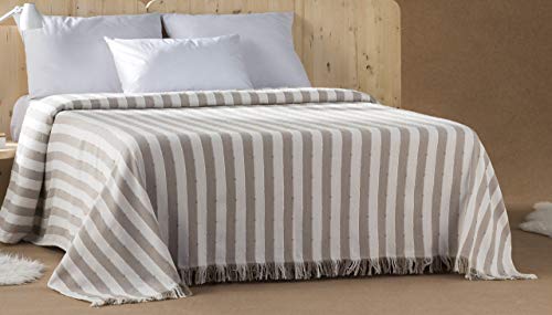 plaidtor Turkei Multi Plaid, 180 x 270 x 3 cm 180x270x3 cm beige von Estoralis