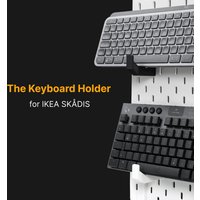 The Keyboard Holder - Für Ikea Skådis Lochplatte The Keyboard Holder - Für Ikea Skådis Lochplatte von Plainify