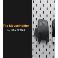 The Mouse Holder - Für Ikea Skådis Lochplatte The Mouse Holder - Für Ikea Skådis Lochplatte von Plainify