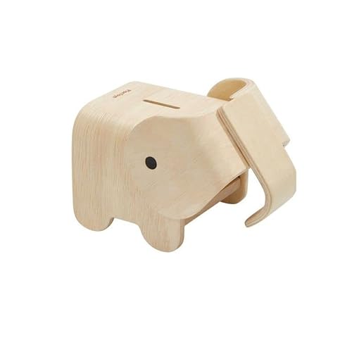 Plan Toys - Spardose Elefant – Holz, Gummi – PT8707 von PlanToys