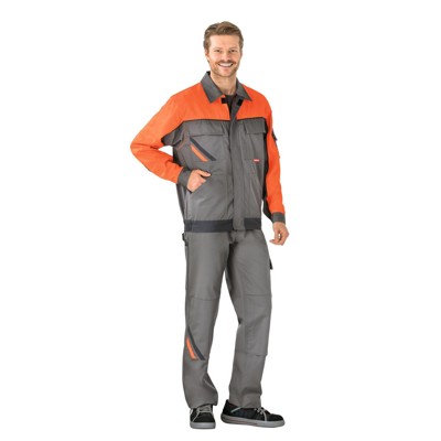 Bundjacke 2410 zink/orange/schiefer, Größe 44 Bundjacke 2410 zink/orange/schiefer, Größe 44 von Planam