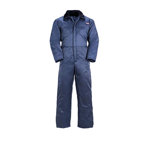 Größe L Herren Planam Outdoor Winter Gletscher Pilotenoverall marine Modell 0375 von Planam