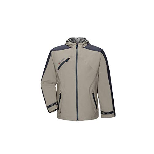 Planam 1497048 Outdoor Splash Jacke, Stone/Grau, Größe M von Planam