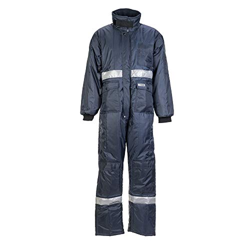 Größe S Herren Planam Kühl-/Gefrierhaus Gefrierhaus Overall marine Innenfutter blau Modell 5134 von Planam