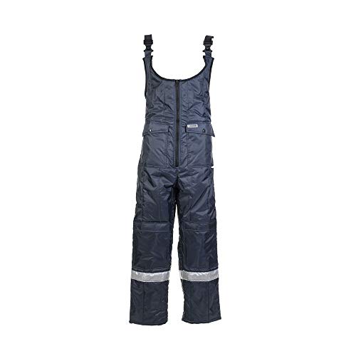 Planam Größe XL Herren Kühl-/Gefrierhaus Gefrierhaus Latzhose marine Innenfutter blau Modell 5133 von Planam