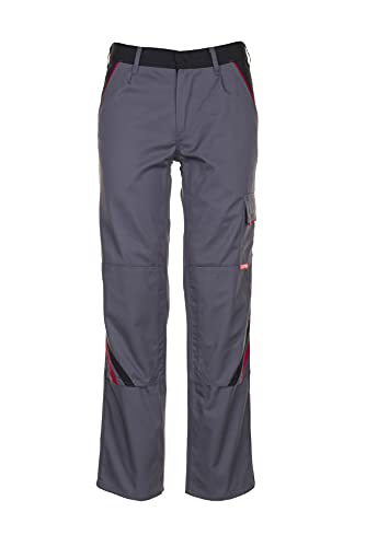 PLANAM Bundhose HIGHLINE, Farbe schiefer/schwarz/rot, Größe 24 von Planam