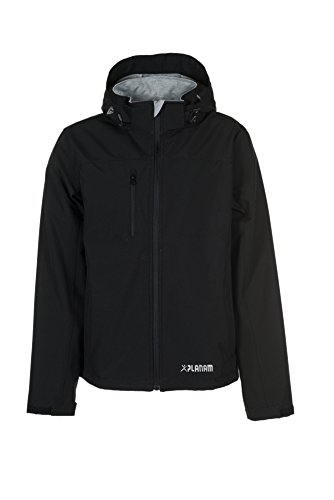 Planam 1416068 Outdoor River Jacke, Schwarz, Größe 4XL von Planam