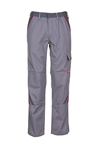 Planam 2321118 Highline Bundhose, Zink/Schiefer/Rot, Größe 118 von Planam