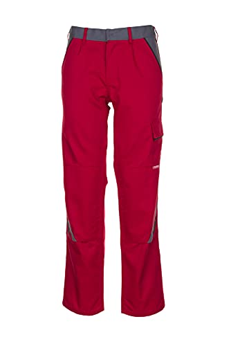 Planam 2326040 Highline Bundhose, Rot/Schiefer/Schwarz, Größe 40 von Planam