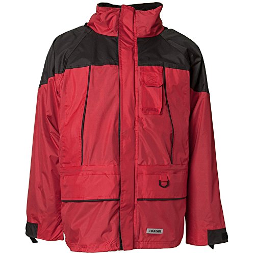 Planam 3132 Wetterjacke, rot/schwarz, L von Planam