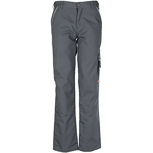 Planam Größe 102 Herren Canvas 320 Winter Thermohose grau Modell 2142 von Planam