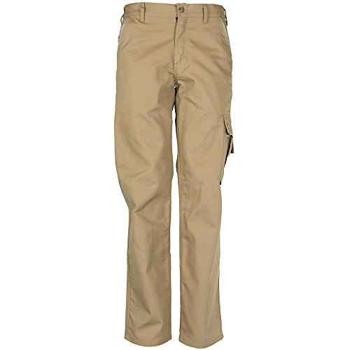 Planam Größe 24 Herren Canvas 320 Winter Thermohose Khaki Modell 2145 von Planam