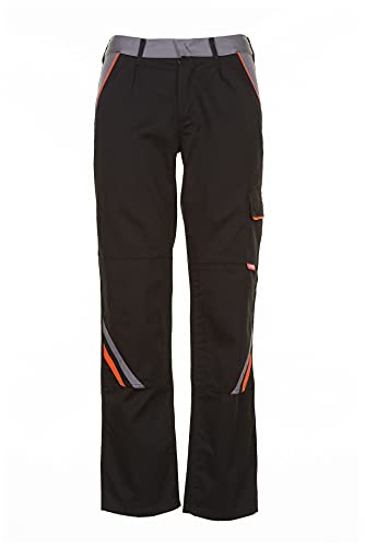 Planam Visline Herren Bundhose schwarz orange Zink Modell 2421 Größe 28 von Planam