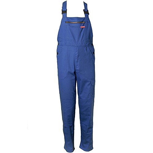 Planam Größe 29 Herren BW 290 Cargo-Latzhose Kornblau Modell 0171 von Planam