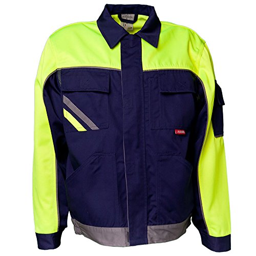 Planam 2413040 Visline V1 Bundjacke, Marine/Gelb/Zink, Größe 40 Planam 2413040 Visline V1 Bundjacke, Marine/Gelb/Zink, Größe 40 von Planam