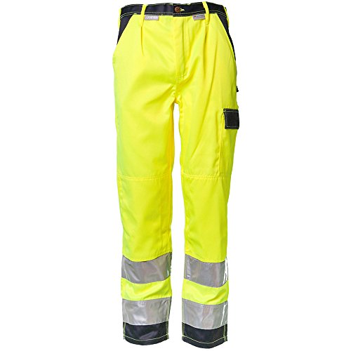 Planam 2017046 Warnschutz Bundhose, Gelb/Marine, Größe 46 Planam 2017046 Warnschutz Bundhose, Gelb/Marine, Größe 46 von Planam