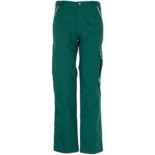 Planam Größe 50 Herren Canvas 320 Winter Thermohose grün Modell 2141 von Planam