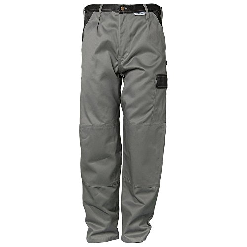 Planam 1214052 Tristep Bundhose, Grau/Schwarz, Größe 52 von Planam