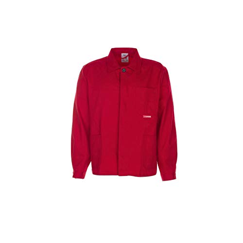 Planam Größe 54 Herren BW 290 Arbeitsjacke mittelrot Modell 0103 von Planam