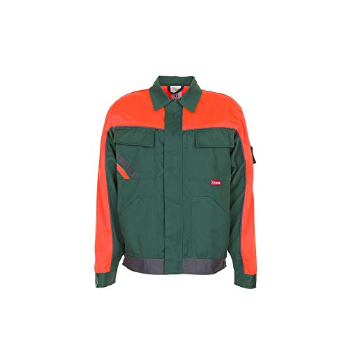 Planam Größe 54 Herren Visline V1 Bundjacke grün orange schiefer Modell 2412 von Planam