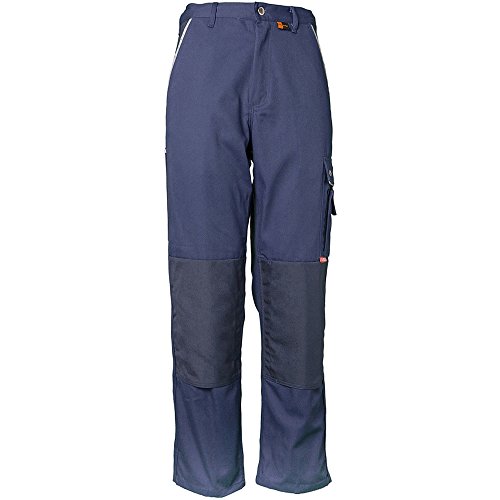 Planam 2128058 Canvas 320 Bundhose, Marine/Marine, Größe 58 von Planam
