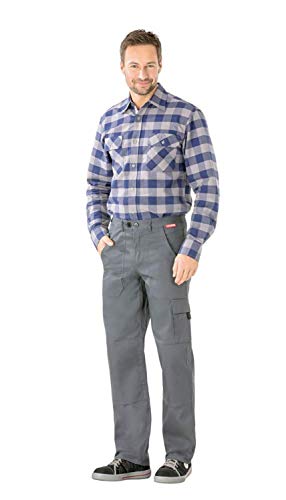 Planam 187090 BW 290 Cargo-Bundhose, Grau, Größe 90 von Planam