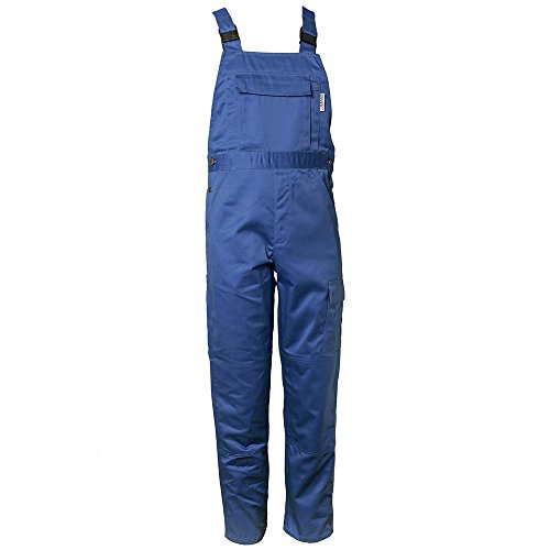 Planam Größe 90 Herren Tristep Latzhose Kornblau Modell 1121 von Planam